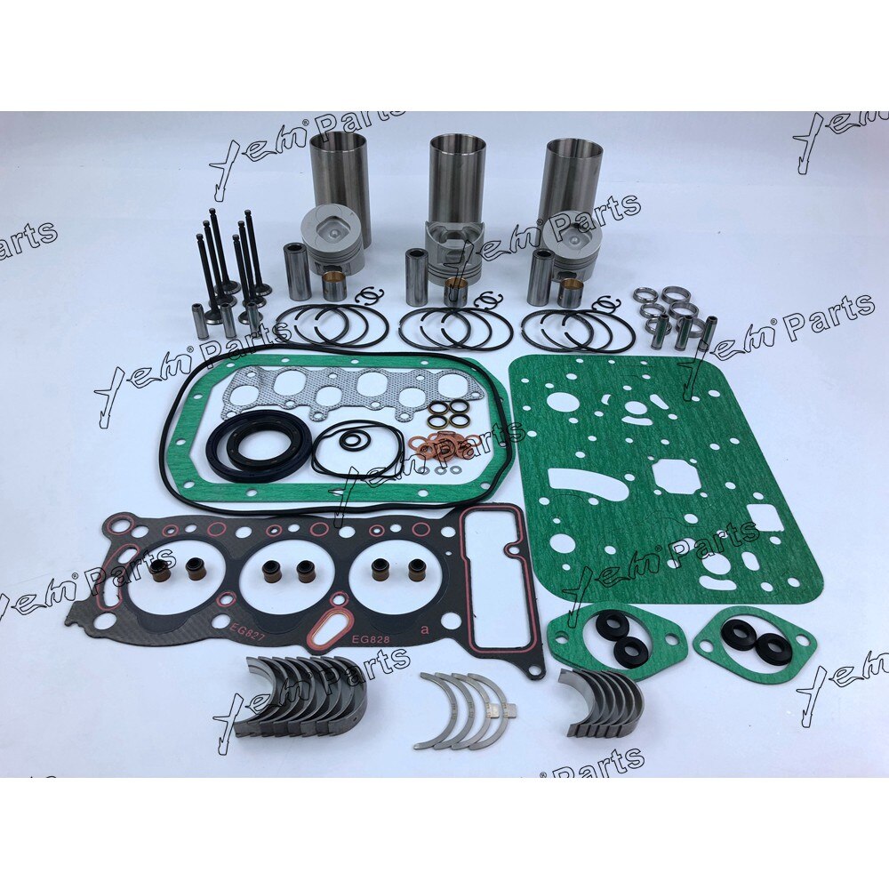 3KC2 OVERHAUL REPAIR KIT WITH PISTON RING FULL GASKET SET BEARINGS FOR ISUZU DIESEL ENGINE PARTS For Isuzu