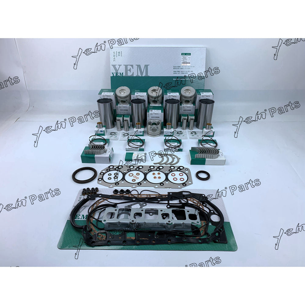 4JB1 ENGINE REBUILDING KIT WITH CYLINDER GASKET SET PISTON RINGS LINER BEARINGS FOR ISUZU DIESEL ENGINE PARTS For Isuzu