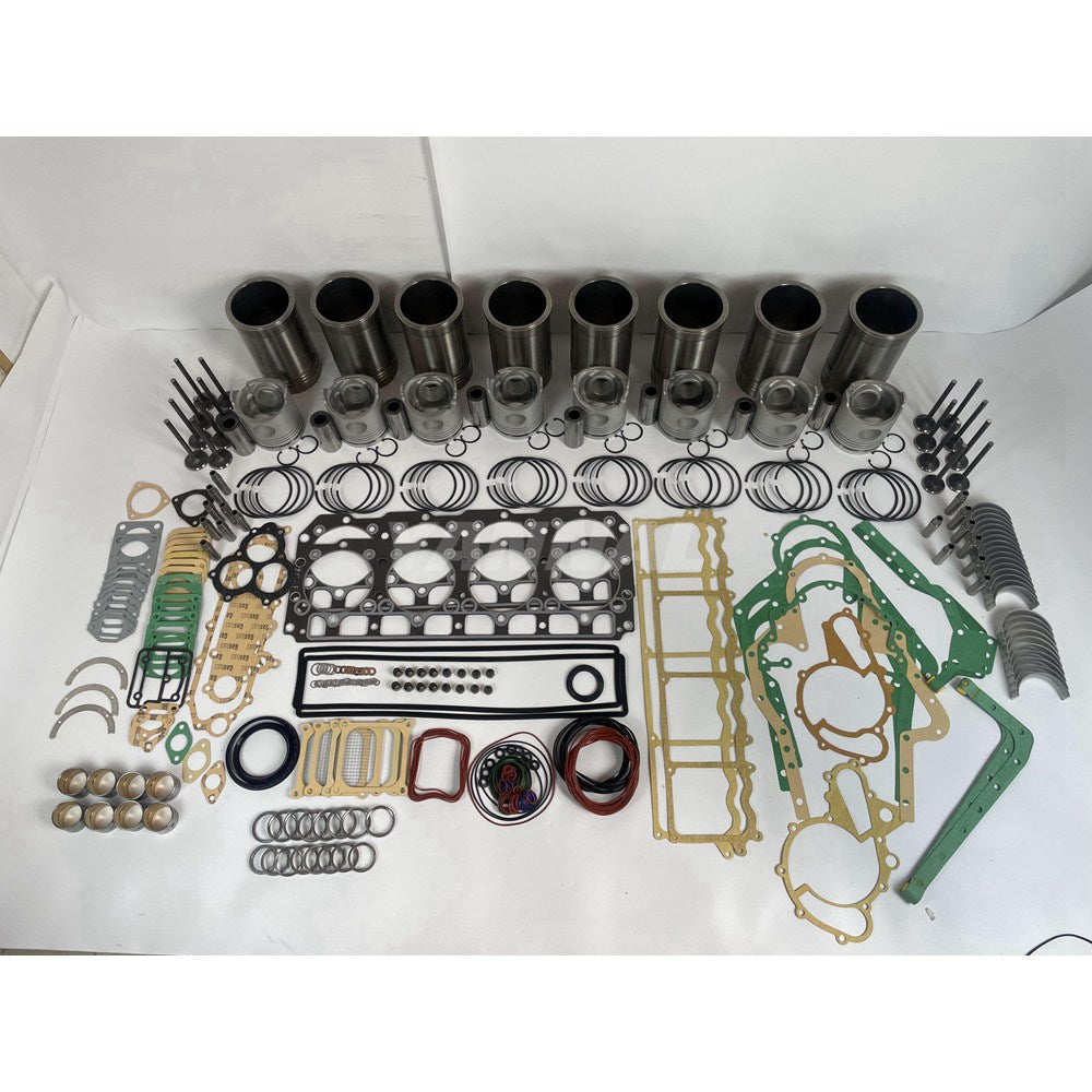 MITSUBISHI 8DC9 CYLINDER LINER KIT WITH GASKET SET BEARING&VALVE TRAIN For Mitsubishi