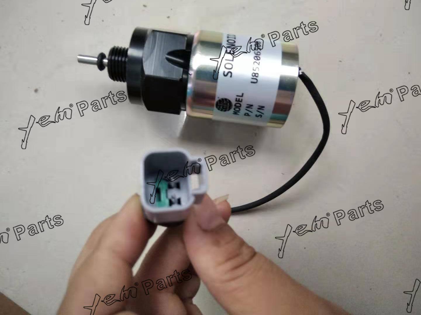 U85206500 FUEL STOP SOLENOID FOR PERKINS DIESEL ENGINE PARTS For Perkins