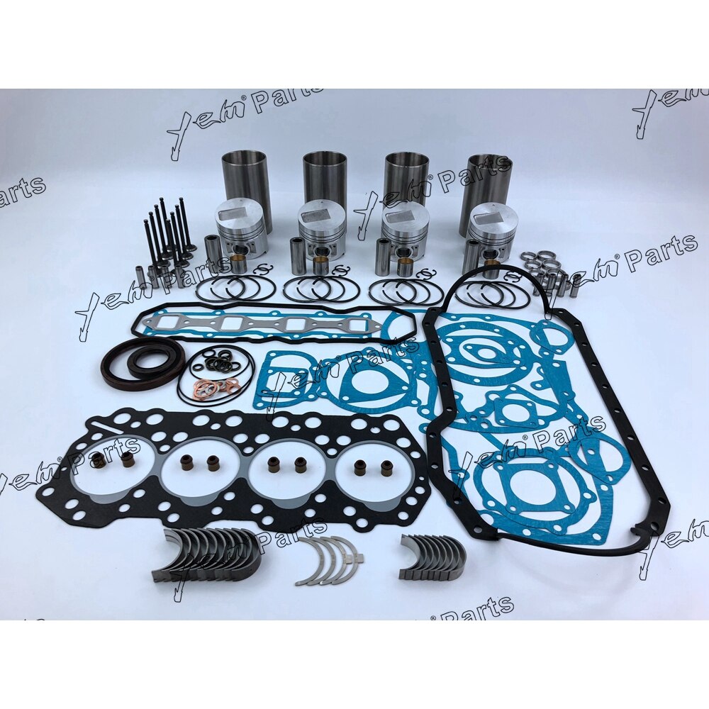 S4Q OVERHAUL REPAIR KIT WITH PISTON RING FULL GASKET SET BEARING VALVESS FOR MITSUBISHI DIESEL ENGINE PARTS For Mitsubishi