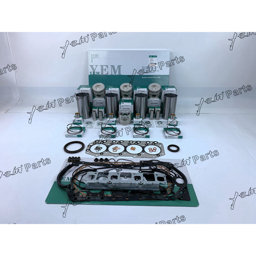 4JB1 REBUILD KIT WITH HEAD GASKET SET PISTON RING LINER FOR ISUZU DIESEL ENGINE PARTS For Isuzu