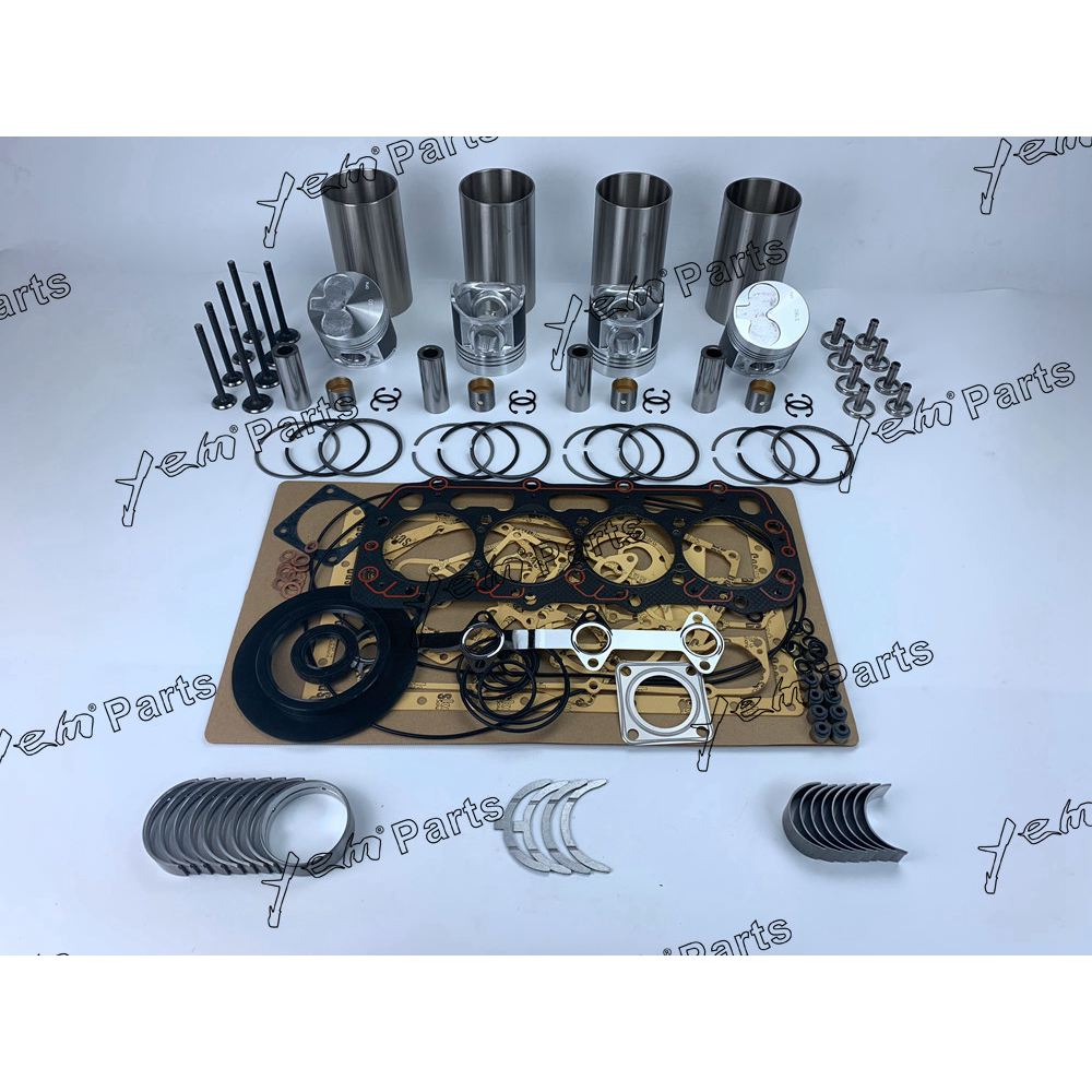 N844L REPAIR KIT LINER KIT + BEARINGS+GASKET KIT+ VALVE TRAIN FOR SHIBAURA DIESEL ENGINE PARTS For Shibaura