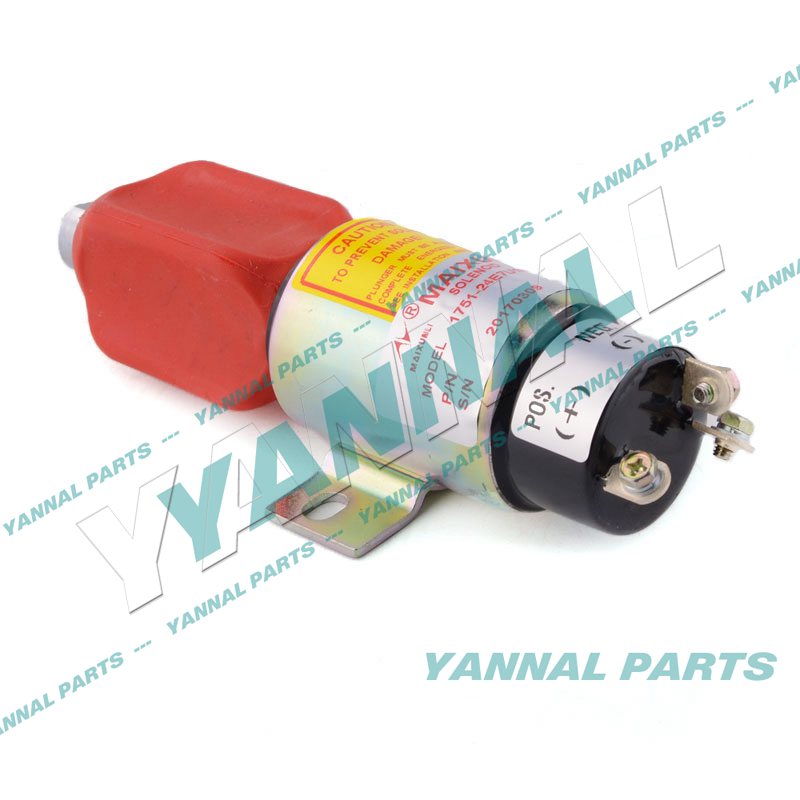 KOMATSU PC60-7 FUEL STOP SOLENOID 22.5X9X7.2 For Komatsu