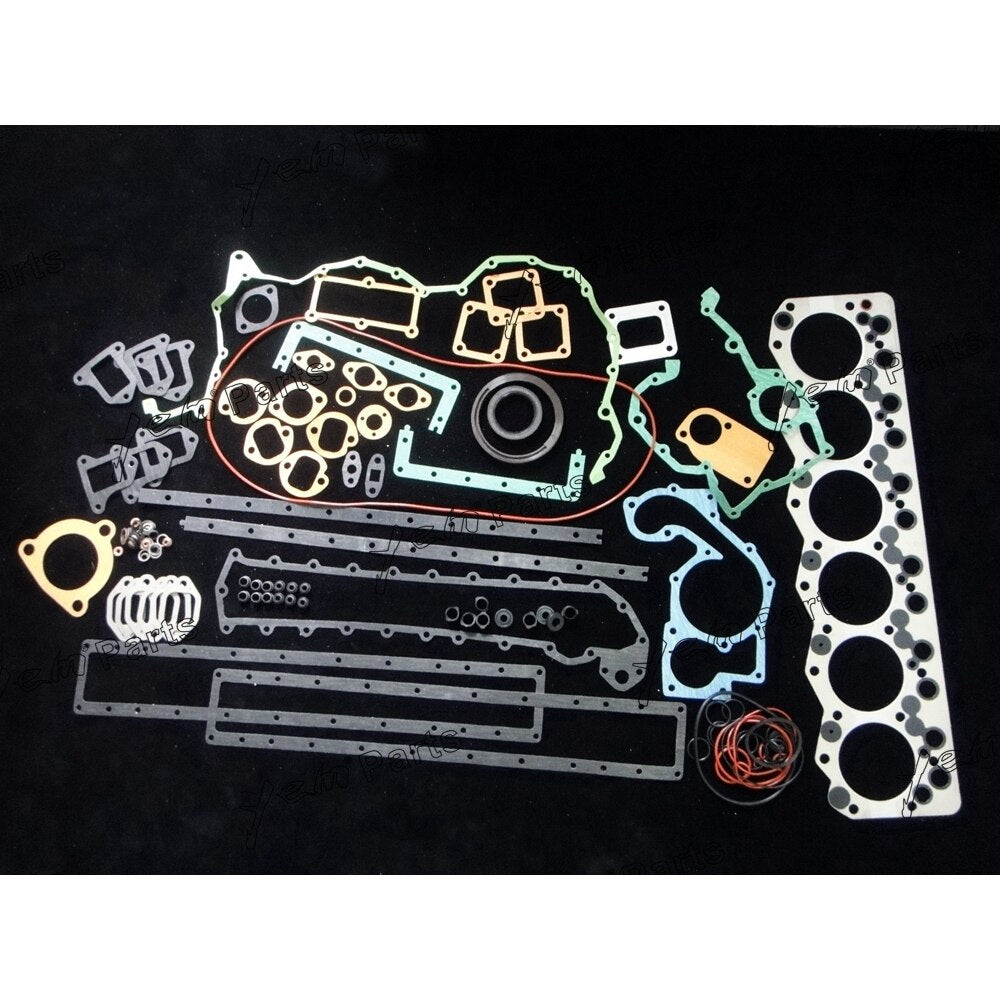 6D108 OVERHAUL REPAIR KIT WITH PISTON RING FULL GASKET SET BEARING VALVESS FOR KOMATSU DIESEL ENGINE PARTS For Komatsu