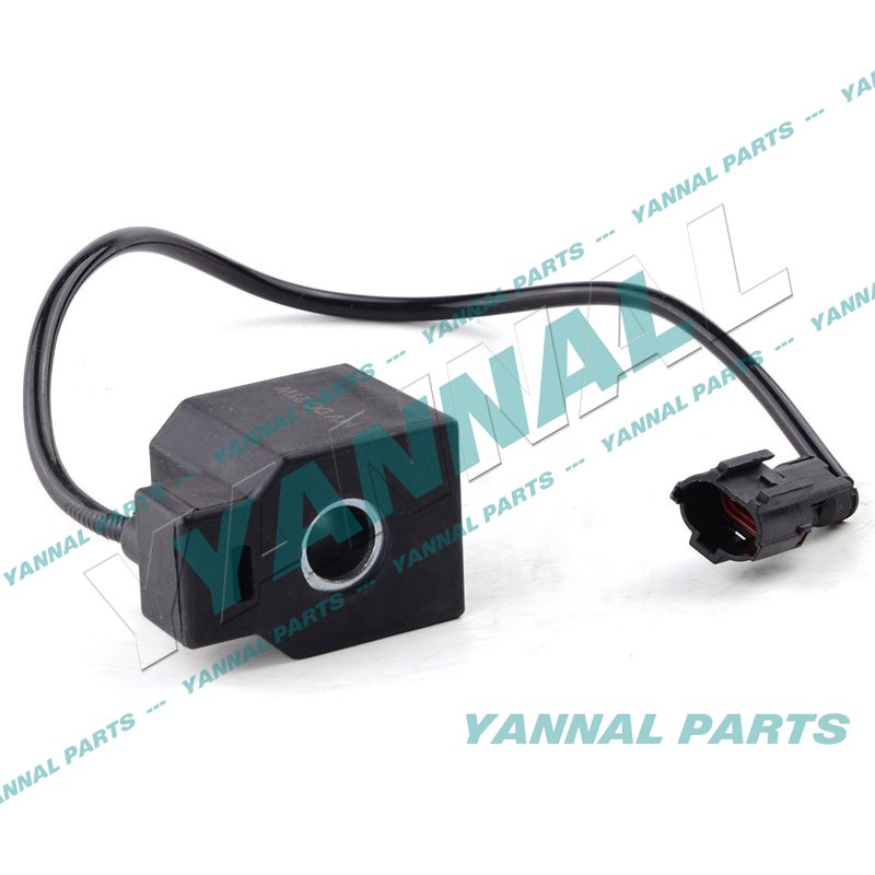 HYUNDAI R55 R60-5 SOLENOID VALVE COIL 9.4X6.2X6.6 12V For Hyundai