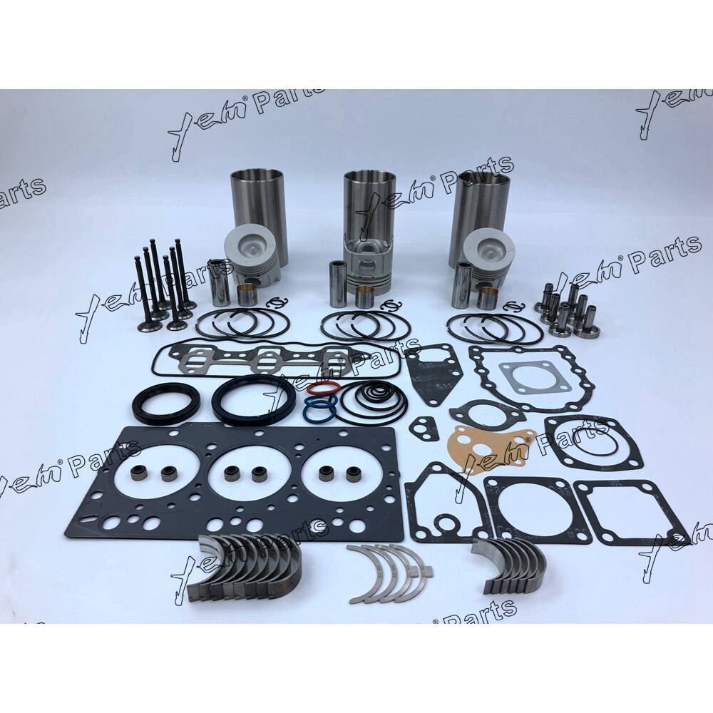 3TNE78 REBUILD KIT WITH PISTON RING BEARING VALVESS FOR YANMAR DIESEL ENGINE PARTS For Yanmar