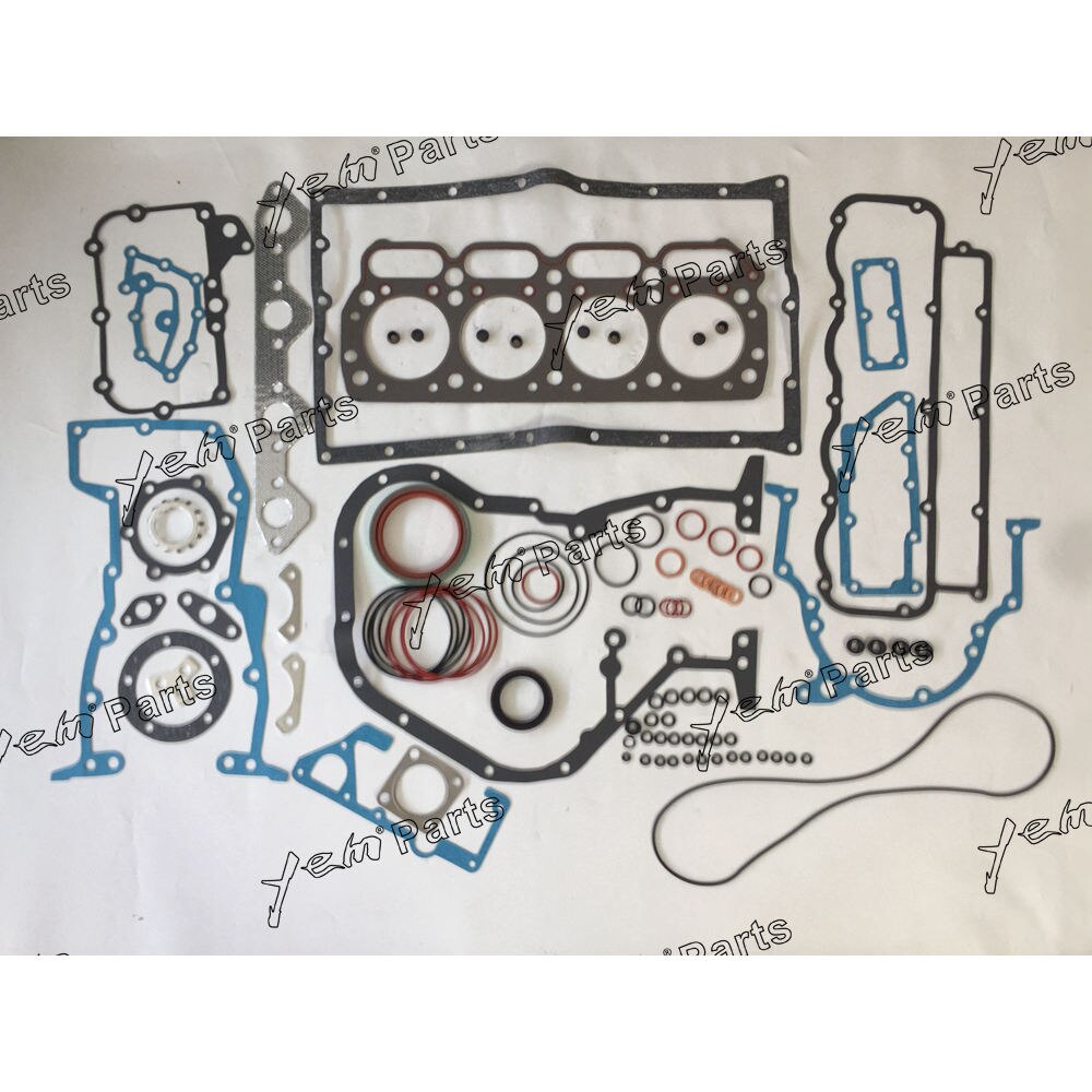 4D105-3 OVERHAUL REPAIR KIT WITH PISTON RING FULL GASKET SET BEARING VALVESS FOR KOMATSU DIESEL ENGINE PARTS For Komatsu