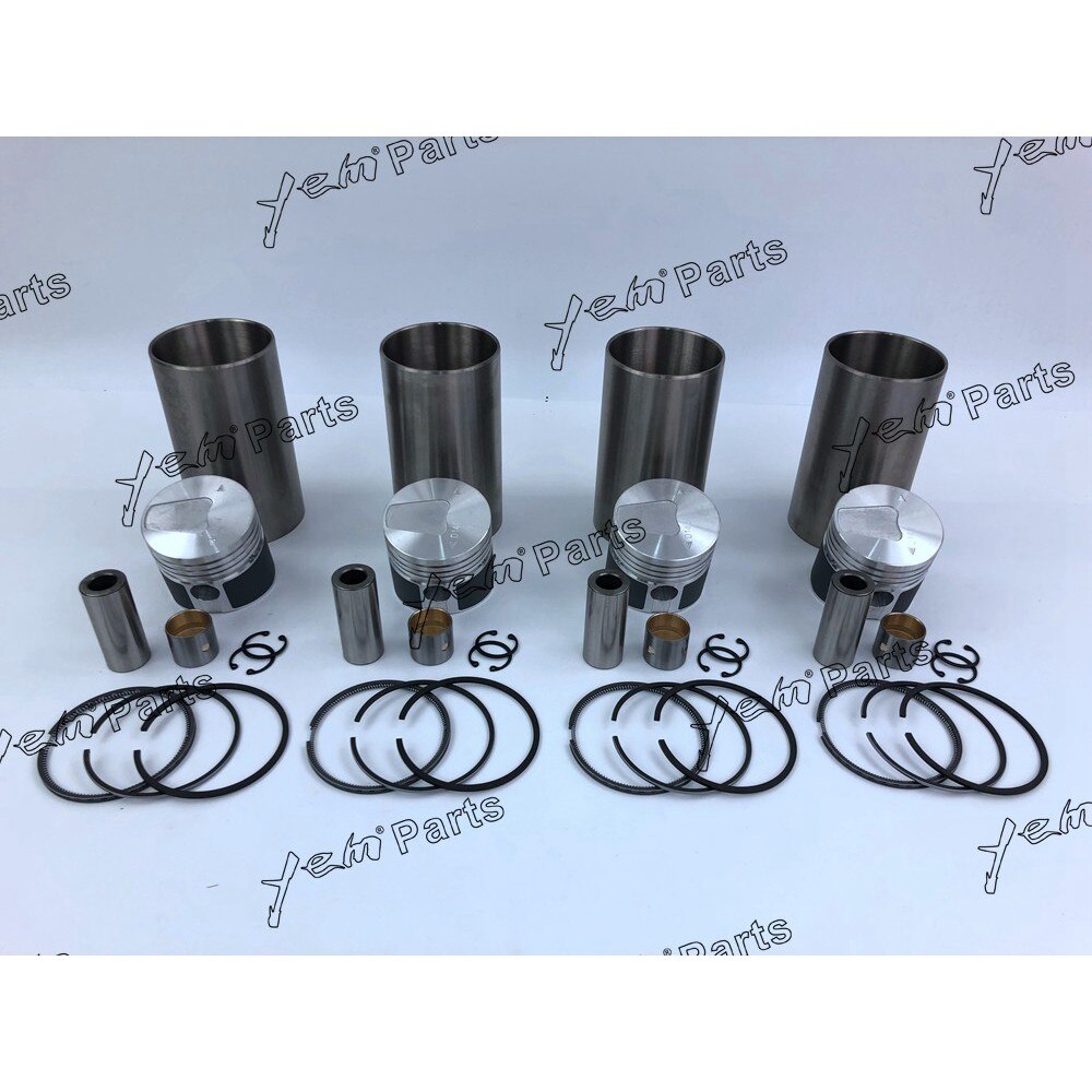 K4D LINER KIT PISTON PISTON RING CYLINDER LINER FOR MITSUBISHI DIESEL ENGINE PARTS For Mitsubishi