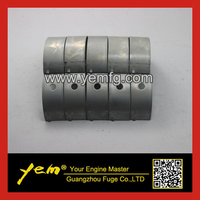 4TNE98 ENGINE CRANKSHAFT CONNECTING ROD MAIN BEARING AND CON ROD BEARING +0.25/+0.50/STD FOR YANMAR DIESEL ENGINE PARTS For Yanmar