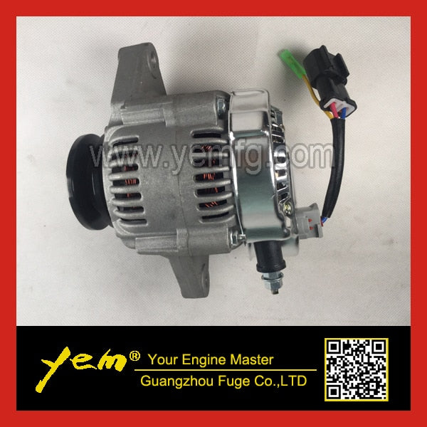 4TNV94 ALTERNATOR 12V R60-7 FOR YANMAR DIESEL ENGINE PARTS For Yanmar