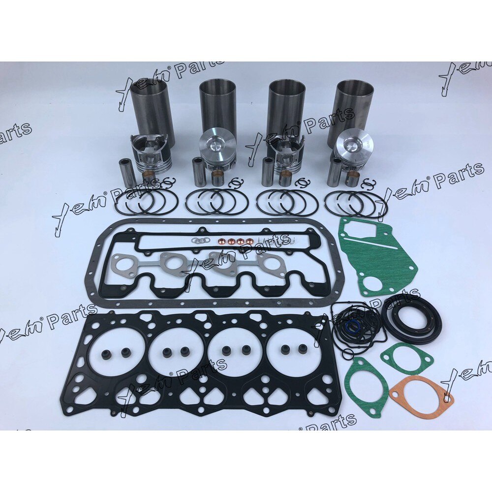 4LE2 REBUILD KIT PISTON DIRECT INJECTION TYPE PISTON RING CYLINDER LINER GASKET SET FOR ISUZU DIESEL ENGINE PARTS For Isuzu