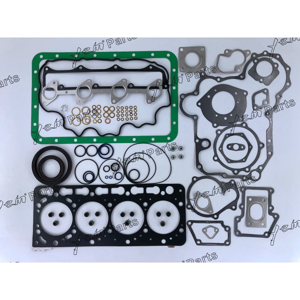 V3600 FULL GASKET SET WITH CYLINDER HEAD GASKET FOR KUBOTA DIESEL ENGINE PARTS For Kubota