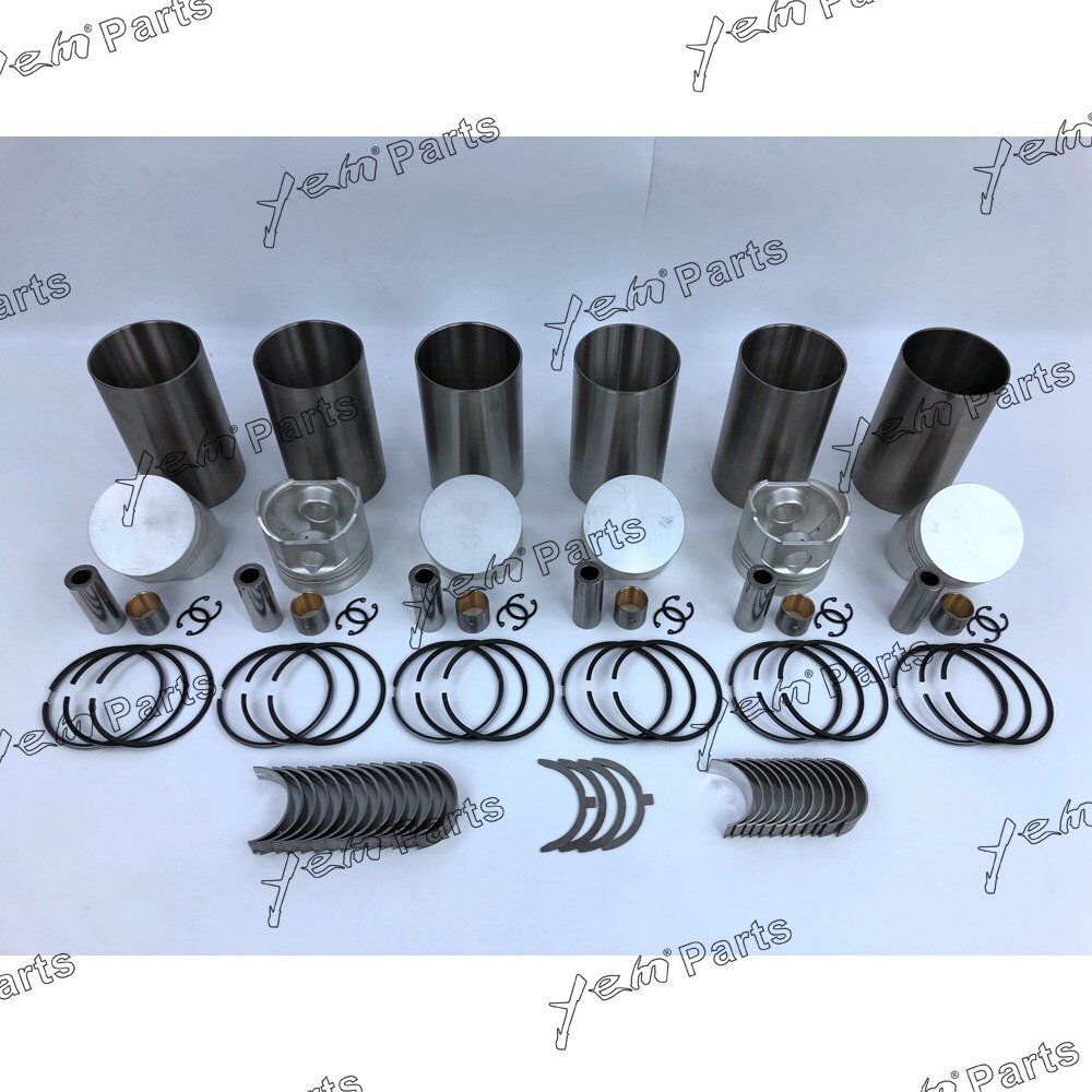 S2800 REPAIR KIT PISTON +PISTON RING + LINER + BEARINGS FOR KUBOTA DIESEL ENGINE PARTS For Kubota