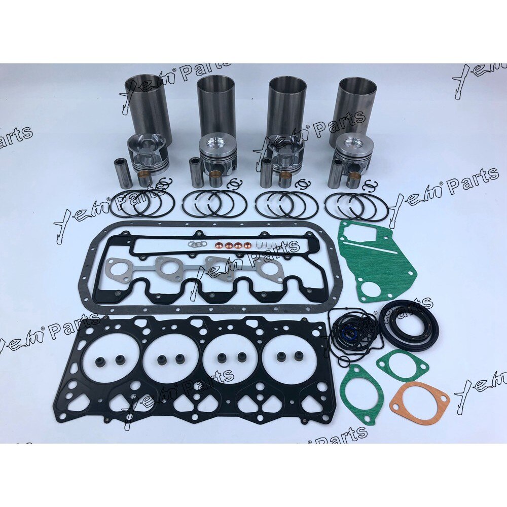 4LE2 REBUILD KIT PISTON ELECTRIC TYPE PISTON RING CYLINDER LINER GASKET SET FOR ISUZU DIESEL ENGINE PARTS For Isuzu