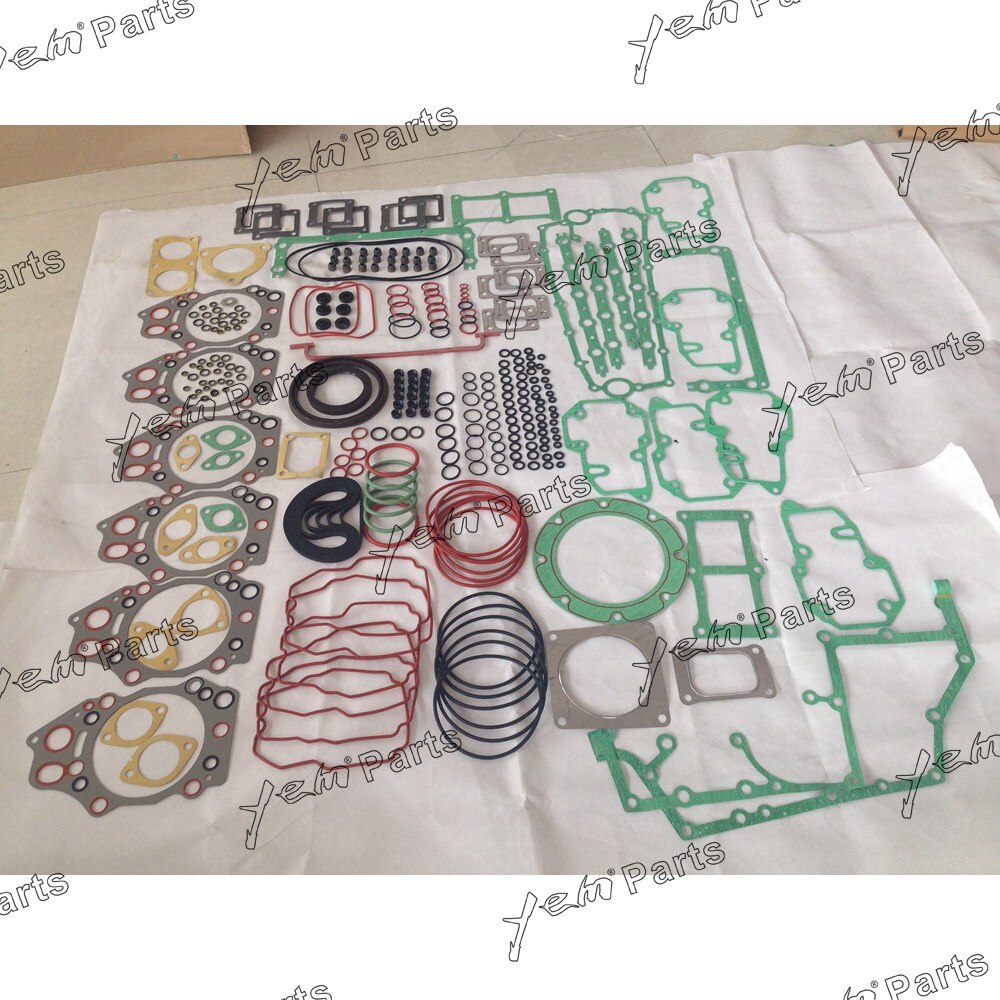 6D140 S6D140 FULL GASKET SET WITH CYLINDER HEAD GASKET FOR KOMATSU DIESEL ENGINE PARTS For Komatsu