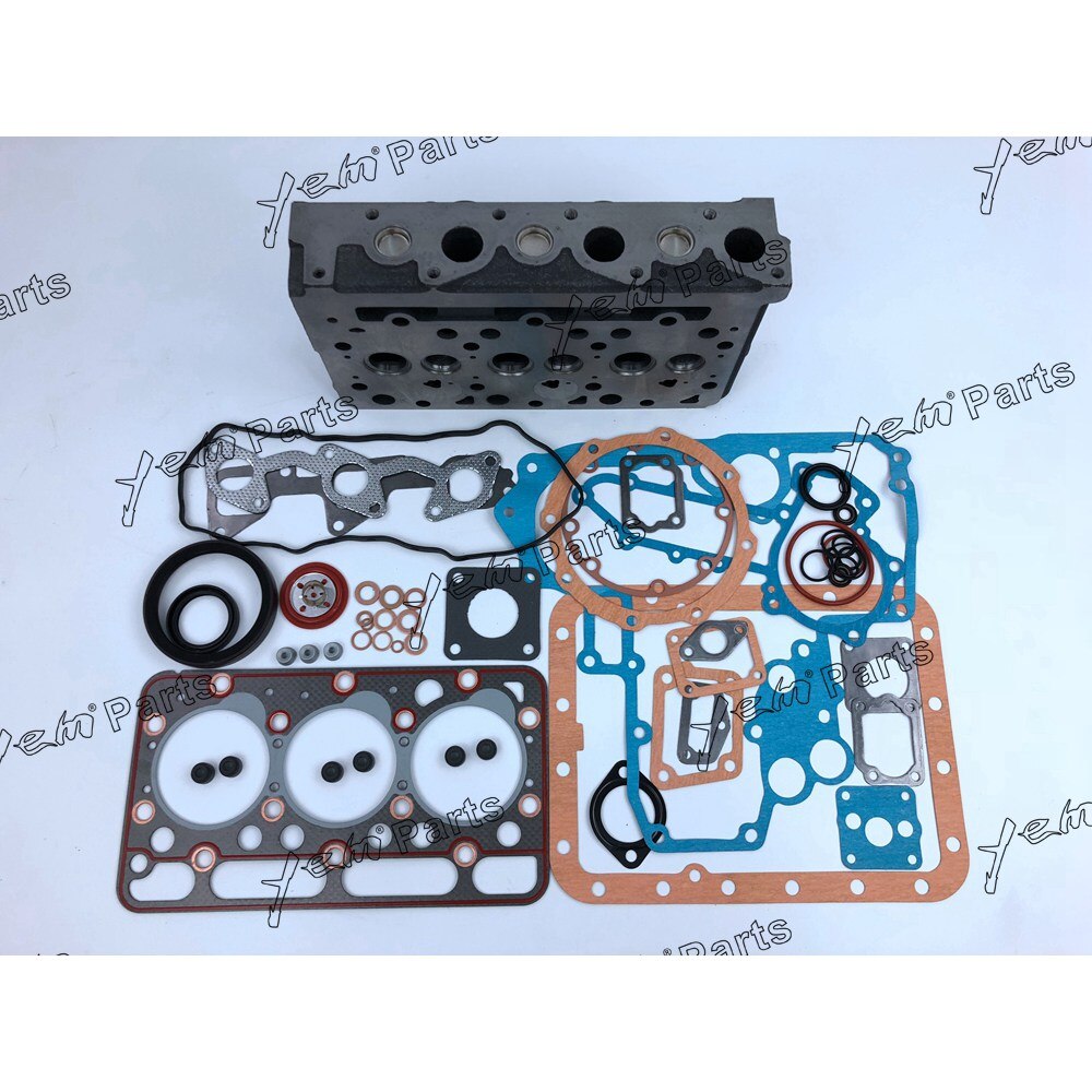 D1503 CYLINDER HEAD WITH FULL GASKET SET FOR KUBOTA DIESEL ENGINE PARTS For Kubota