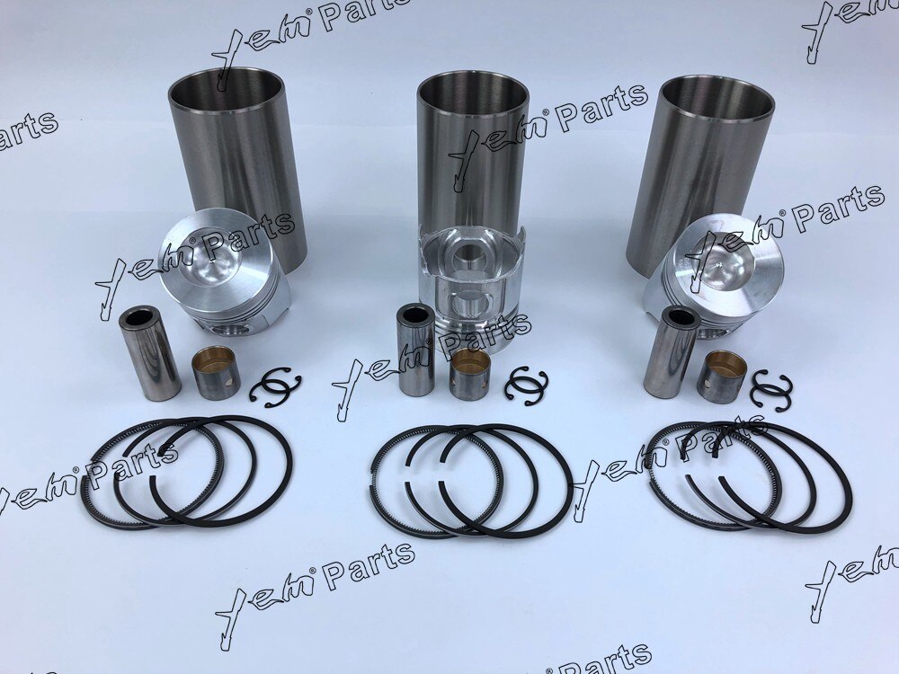 3TNA78 ENGINE LINER KIT PISTON +PISTON RING + CYLINDER LINER FOR YANMAR DIESEL ENGINE PARTS For Yanmar