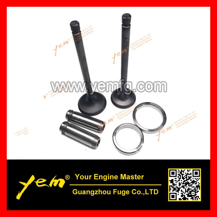 C4.4 VALVE WITH VALVE SEAT, VALVE GUIDE FOR CATERPILLAR DIESEL ENGINE PARTS For Caterpillar