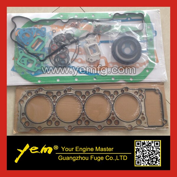 4M40 OVERHAUL FULL GASKET SET WITH CYLINDER HEAD GASKET FOR MITSUBISHI DIESEL ENGINE PARTS For Mitsubishi