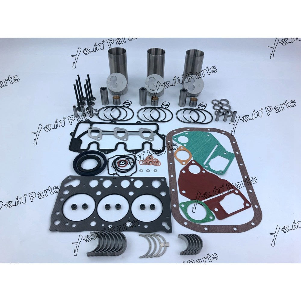 3LB1 REPAIR KIT PISTON + PISTON RING +CYLINDER LINER+ GASKET SET + BEARINGS FOR ISUZU DIESEL ENGINE PARTS For Isuzu