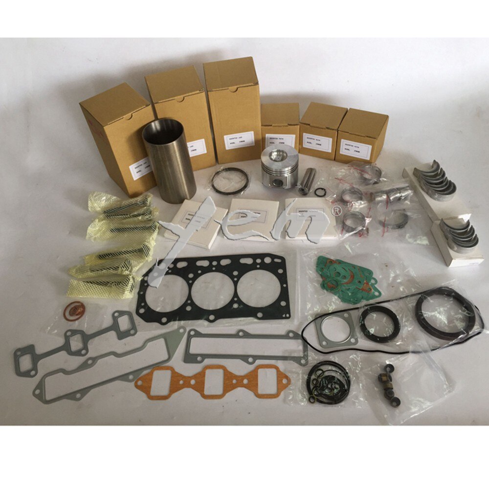 3TNV88 PISTON 129005-22080 + PISTON RING+ FULL GASKET SET + BEARINGS FOR YANMAR DIESEL ENGINE PARTS For Yanmar