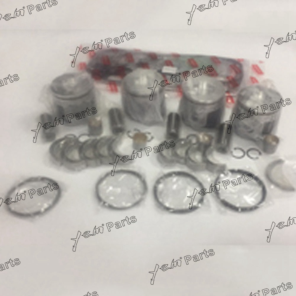 3D84-3 3TNE84 REPAIR KIT LINER KIT PISTON + FULL GASKET SET + BEARINGS FOR YANMAR DIESEL ENGINE PARTS For Yanmar