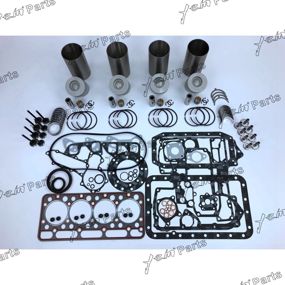 V1902 DI REPAIR KIT LINER KIT PISTON + PISTON RING + GASKET SET + BEARINGS FOR KUBOTA DIESEL ENGINE PARTS For Kubota