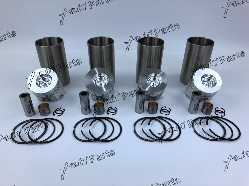 4TNE84 4D84-2 LINER KIT WITH PISTON + PISTON RING + CYLINDER LINER FOR YANMAR DIESEL ENGINE PARTS For Yanmar