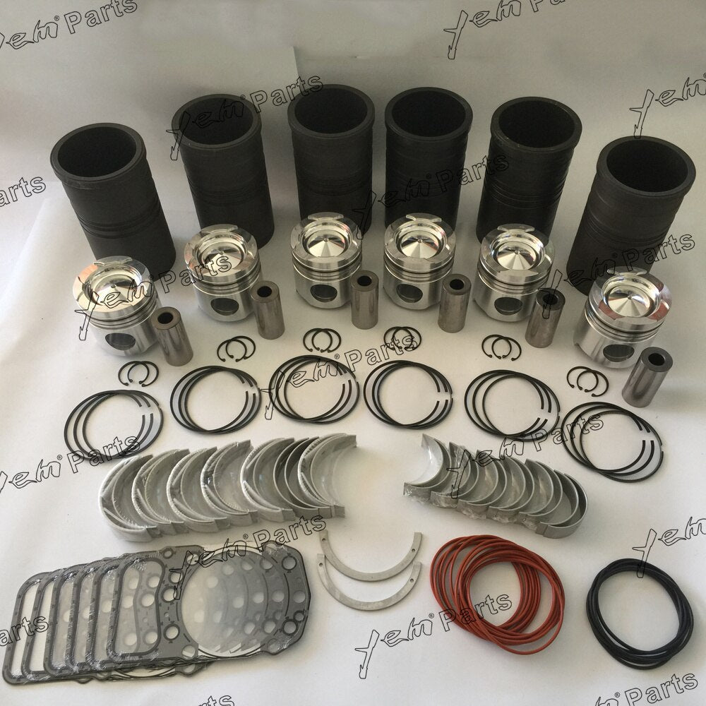 S6A3 REPAIR KIT LINER KIT WITH BEARINGS FOR MITSUBISHI DIESEL ENGINE PARTS For Mitsubishi