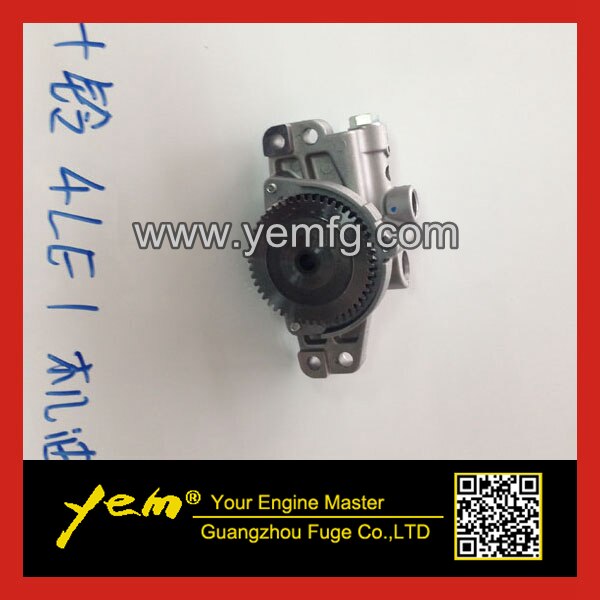 4LE1 4LE2 OIL PUMP ASSY 8-97048809-7 FOR ISUZU DIESEL ENGINE PARTS For Isuzu