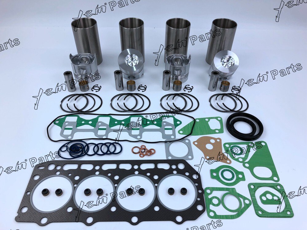 4TNE84 4D84-2 REPAIR KIT WITH PISTON + GASKET SET FOR YANMAR DIESEL ENGINE PARTS For Yanmar