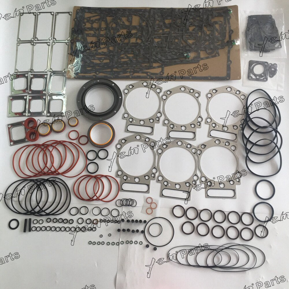 KTA19 K19 FULL GASKET SET INCLUDE CYLINDER HEAD GASKET NEW TYPE FOR CUMMINS DIESEL ENGINE PARTS For Cummins