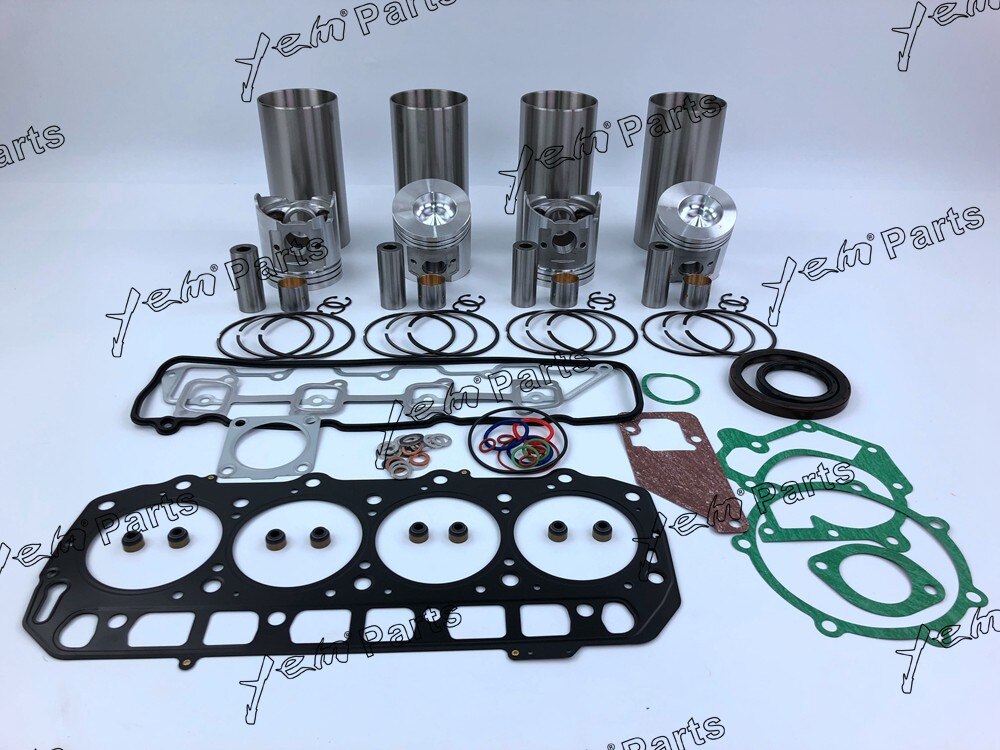 4TNE94 REPAIR KIT LINER KIT + FULL GASKET SET FOR YANMAR DIESEL ENGINE PARTS For Yanmar