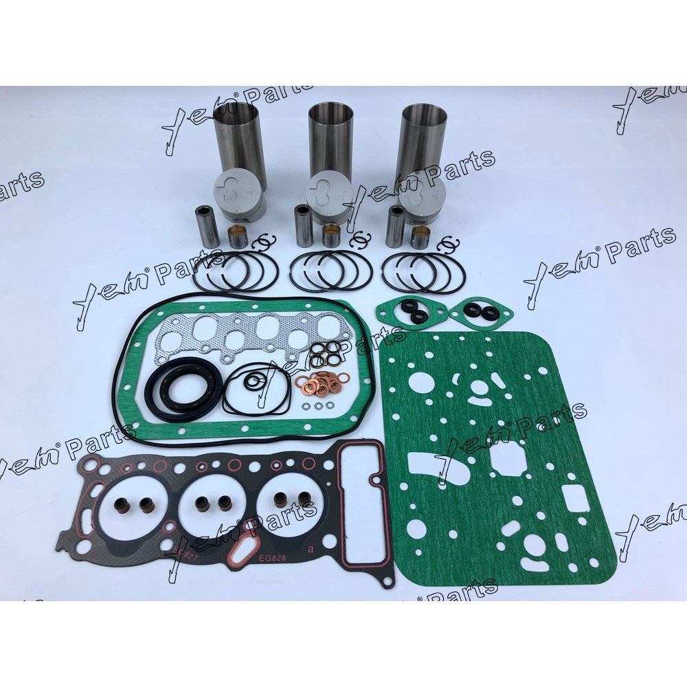 3KC1 REBUILD KIT PISTON LEAF TYPE PISTON RING CYLINDER LINER GASKET SET FOR ISUZU DIESEL ENGINE PARTS For Isuzu