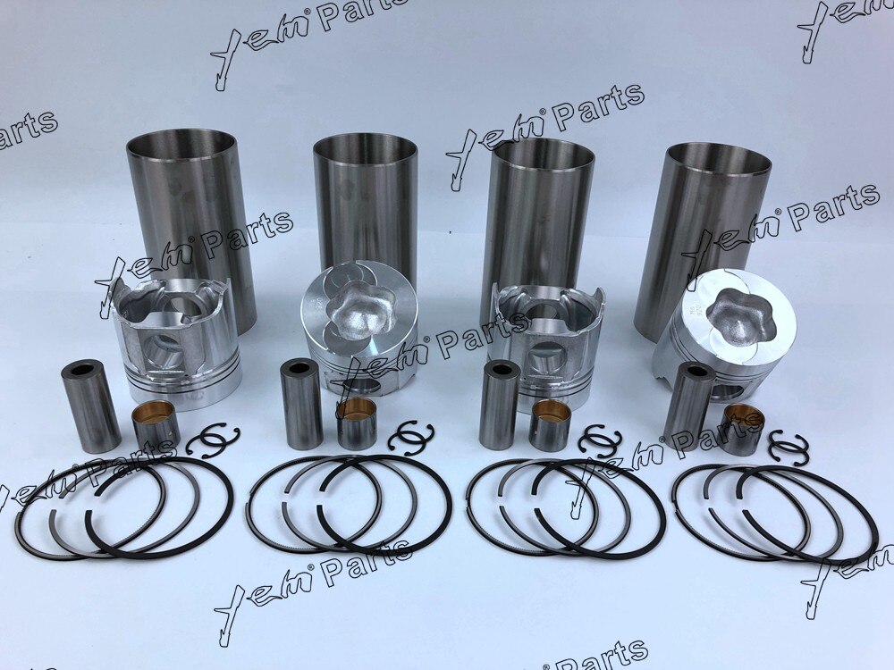 4TNE100 LINER KIT PISTON + PISTON RING + CYLINDER LINER FOR YANMAR DIESEL ENGINE PARTS For Yanmar