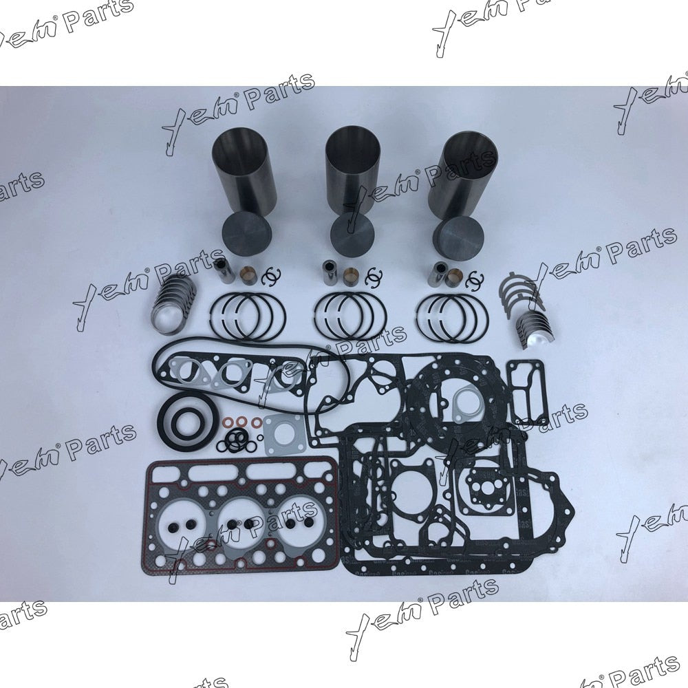 D1102 REPAIR KIT LINER KIT + FULL GASKET SET+ BEARINGS FOR KUBOTA DIESEL ENGINE PARTS For Kubota