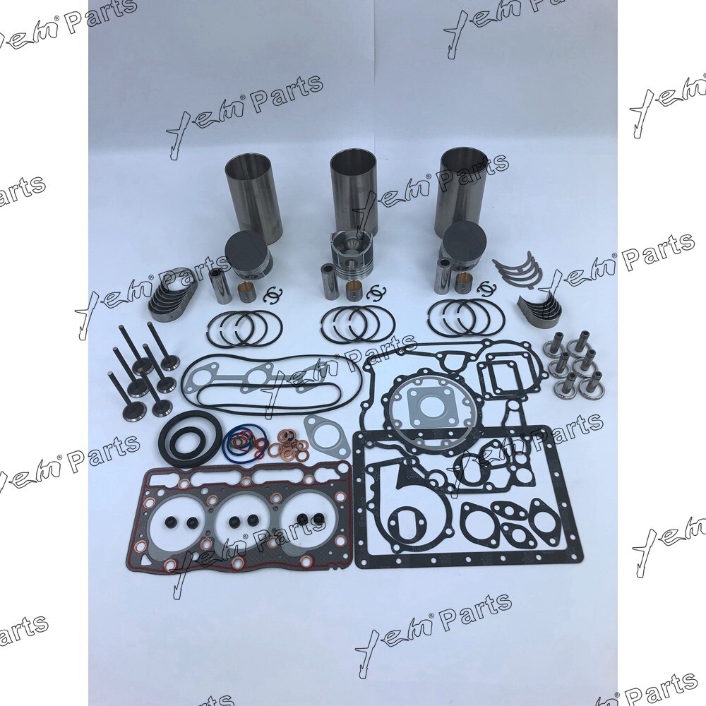 D905 REPAIR KIT LINER KIT WITH FULL GASKET SET FOR KUBOTA DIESEL ENGINE PARTS For Kubota