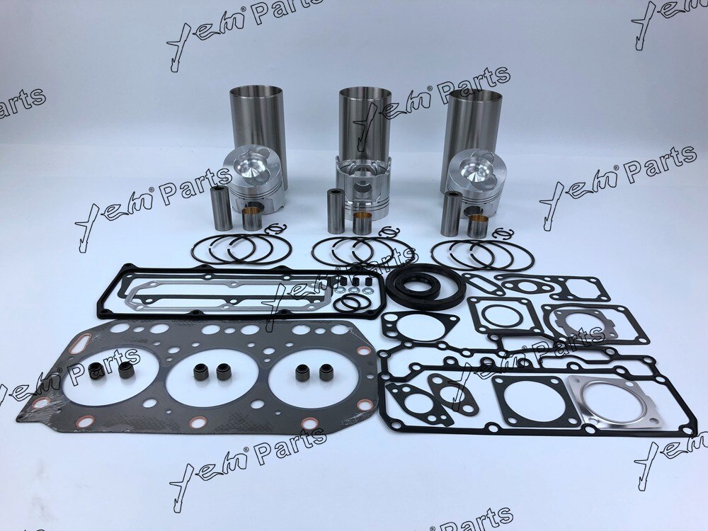 3TN100 3TNE100 LINER KIT PISTON+ PISTON RING + CYLINDER LINER+ FULL GASKET SET FOR YANMAR DIESEL ENGINE PARTS For Yanmar