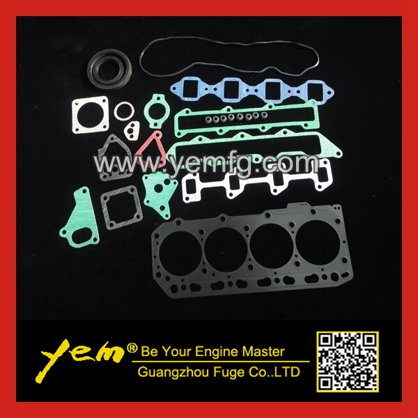 4D88 OVERHAULING GASKET SET INCLUDE HEAD GASKET FOR YANMAR DIESEL ENGINE PARTS For Yanmar