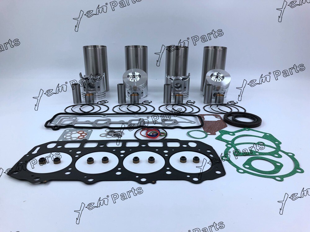 4TNE98 LINER KIT WITH FULL GASKET SET FOR YANMAR DIESEL ENGINE PARTS For Yanmar