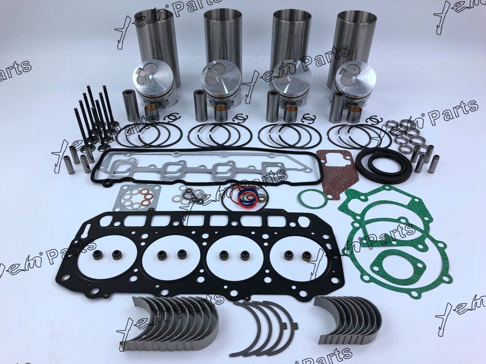 4D98 REPAIR KIT PISTON + BEARINGS + FULL GASKET SET FOR YANMAR DIESEL ENGINE PARTS For Yanmar