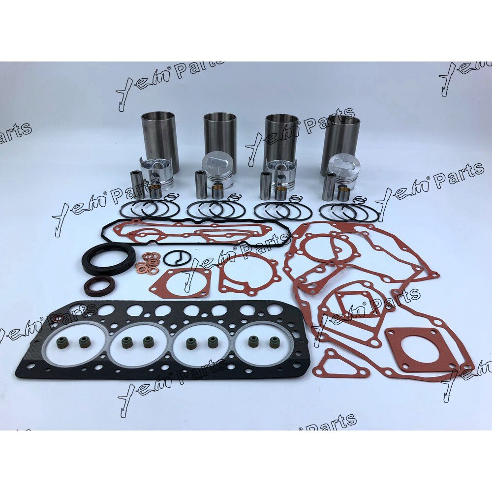 S4L S4L2 REPAIR KIT PISTON + PISTON+RING + CYLINDER LINER + GASKET SET FOR MITSUBISHI DIESEL ENGINE PARTS For Mitsubishi