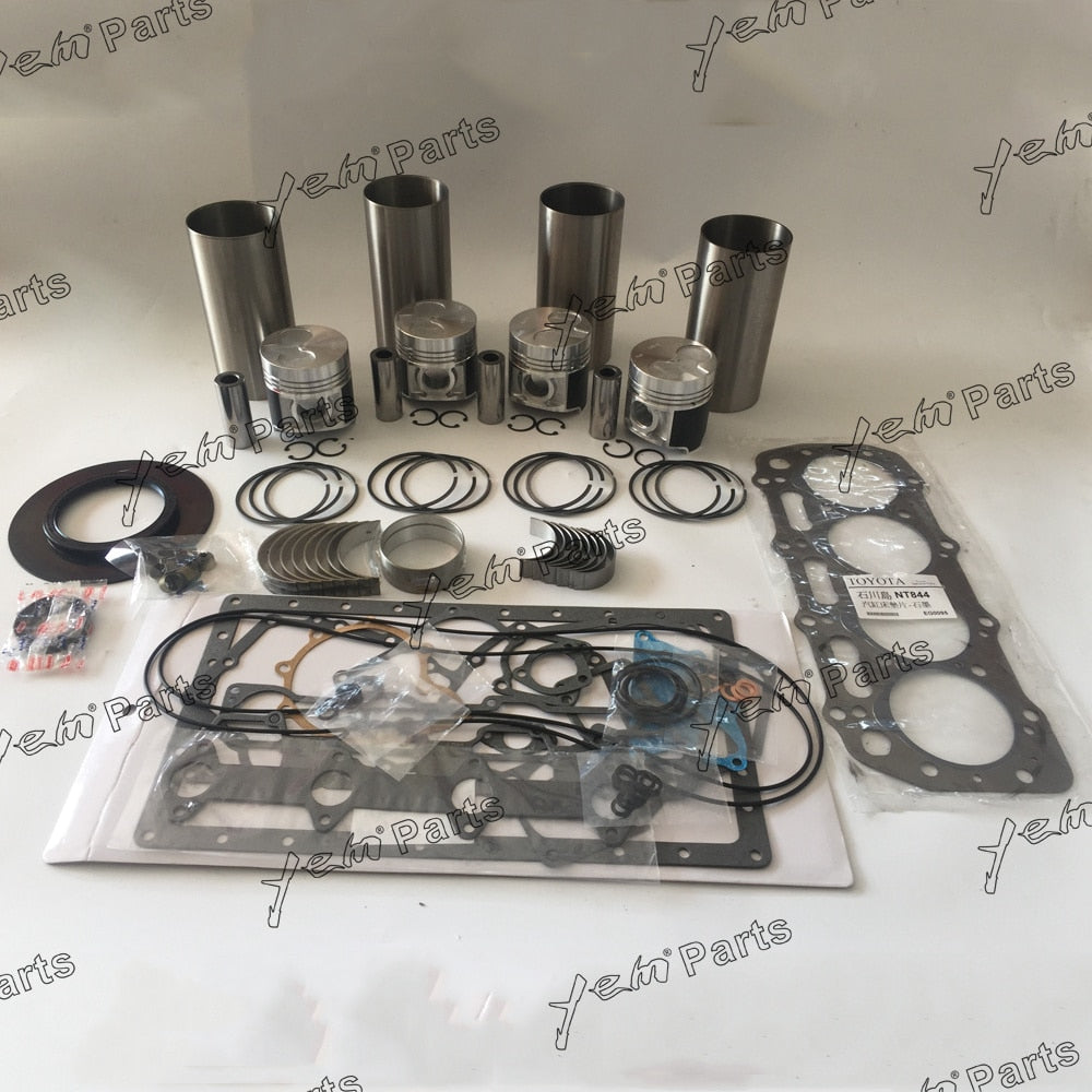 N844 N844T N844L OVERHAUL REPAIR KIT LINER KIT + BEARINGS+ GASKET KIT FOR SHIBAURA DIESEL ENGINE PARTS For Shibaura