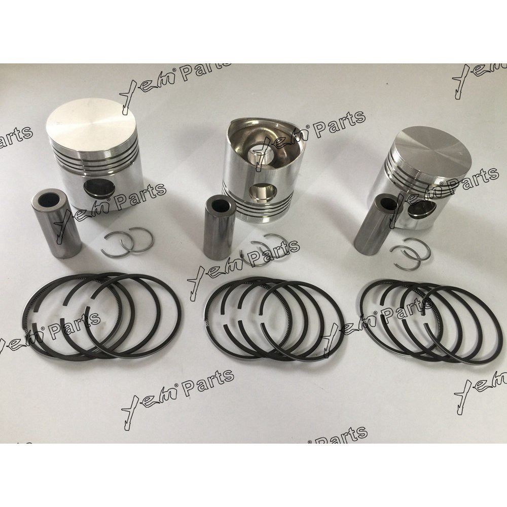 3T84 PISTON KIT PISTON RING WITH 4 GROOVE RINGS FOR YANMAR DIESEL ENGINE PARTS For Yanmar