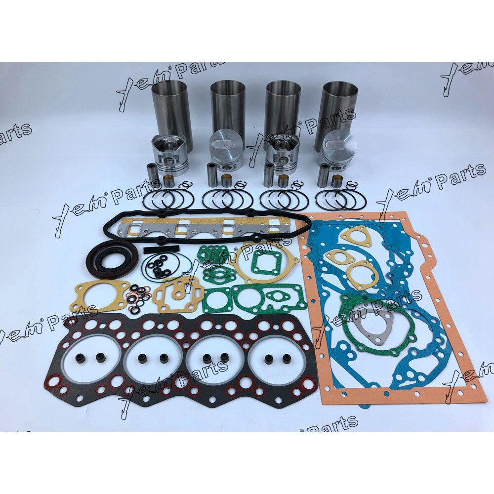 S4E LINER KIT PISTON PISTON RING CYLINDER LINER FOR MITSUBISHI DIESEL ENGINE PARTS For Mitsubishi