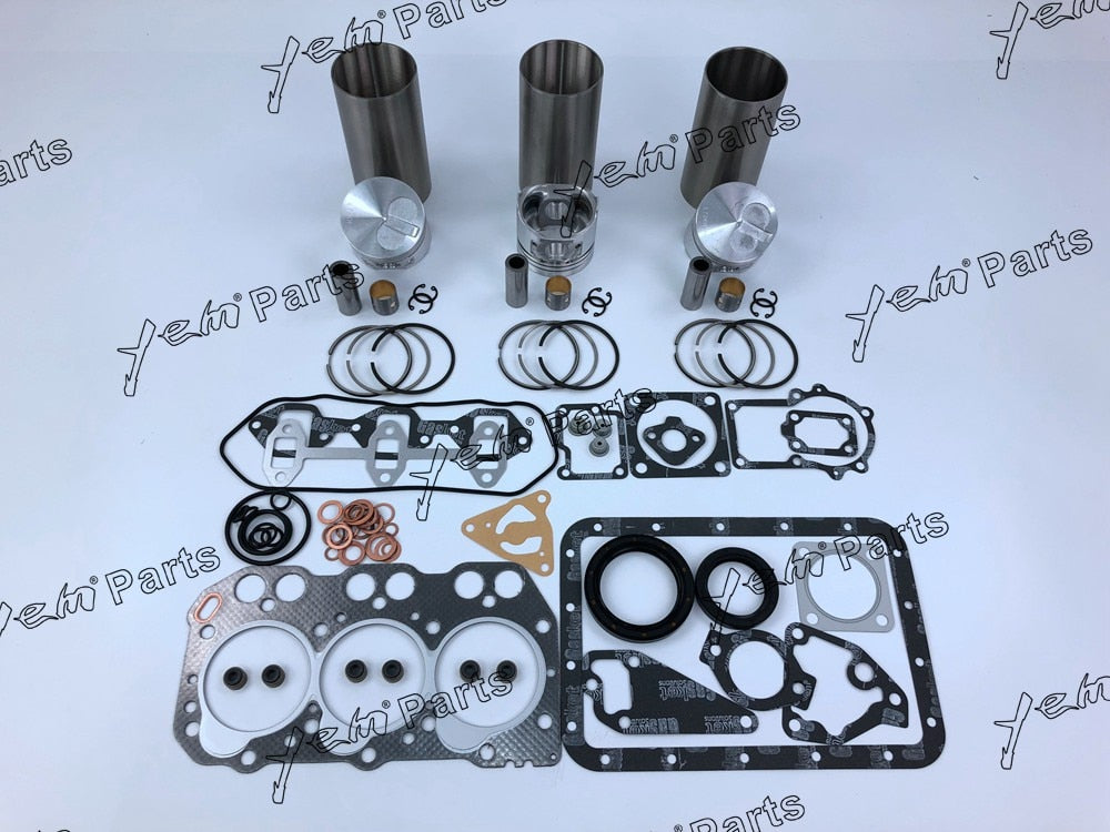 3TNE72 REPAIR KIT PISTON PISTON RING CYLINDER LINER FULL GASKET SET FOR YANMAR DIESEL ENGINE PARTS For Yanmar