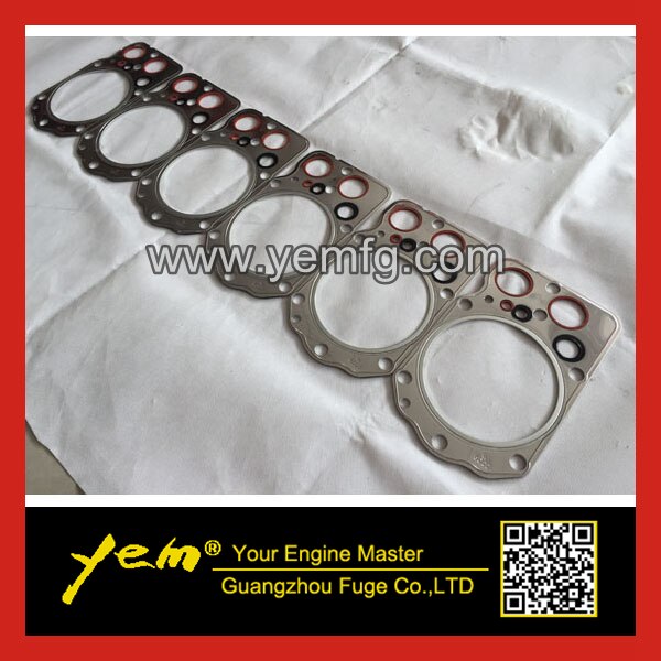 6D22 CYLINDER HEAD GASKET FOR MITSUBISHI DIESEL ENGINE PARTS For Mitsubishi