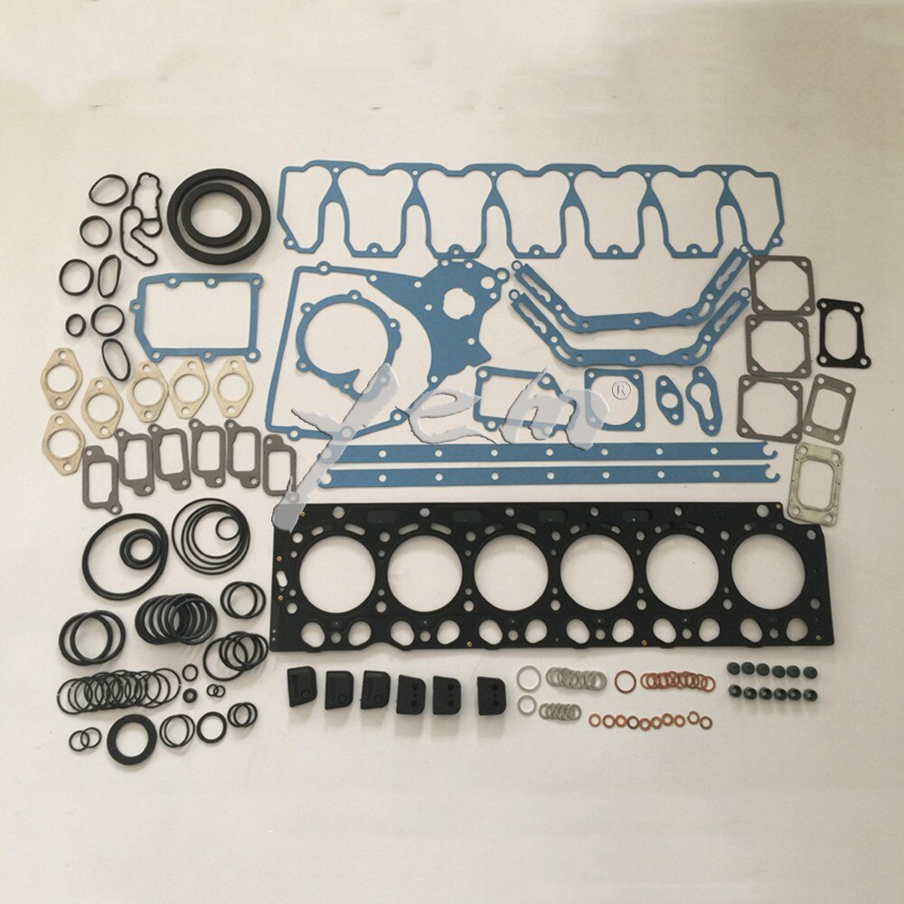 D6D FULL GASKET SET WITH CYLINDER HEAD GASKET WATER PUMP GASKET CRANK SEALS FOR VOLVO DIESEL ENGINE PARTS For Volvo