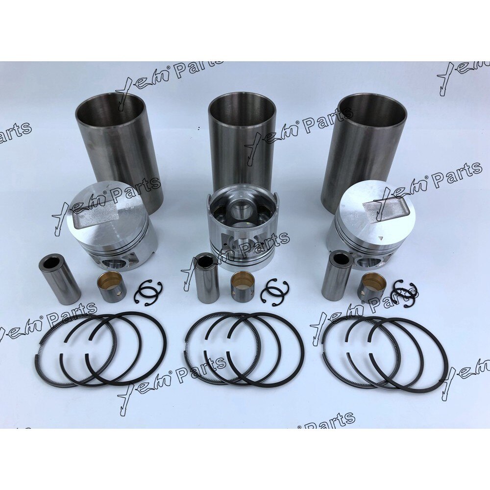 S3Q S3Q2 LINER KIT PISTON + PISTON RING + CYLINDER LINER FOR MITSUBISHI DIESEL ENGINE PARTS For Mitsubishi